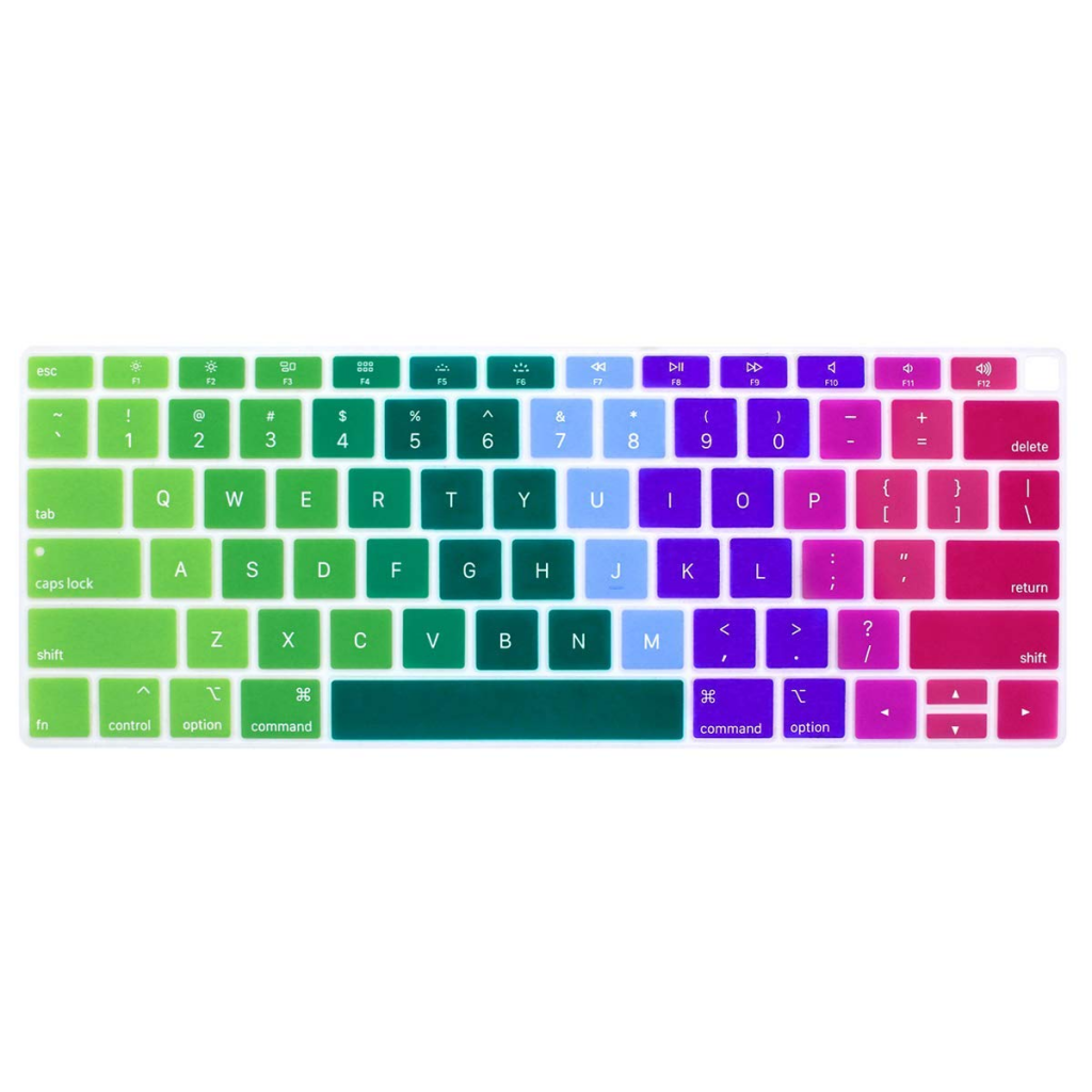Colourful keyboard skin from Amazon_best laptop accessories